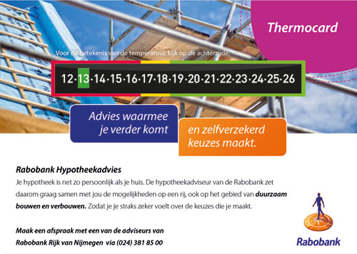 ThermoCard Rabobank